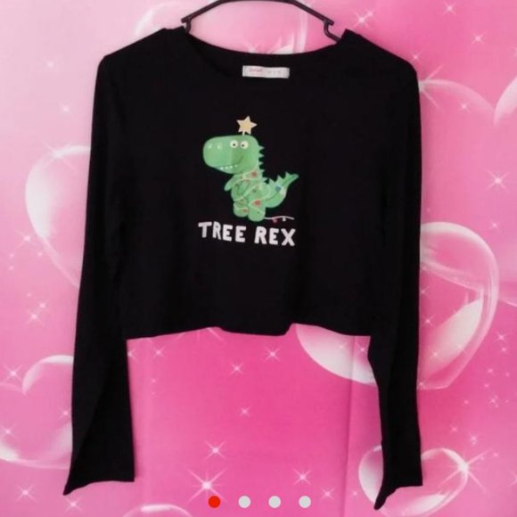 TREE REX LONG SLEEVE ! 🦖🎄 - Picture 1 of 4